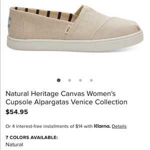 TOMS Shoe - Venice Collection.